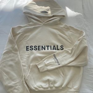 [AUTHENTIC] ESSENTIALS: Fear of God Silicone Appliqué Pullover Hoodie